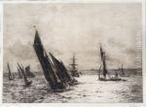 Stiff Breeze by William Lionel Wyllie