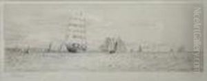 The Fantome And Sunbeam. by William Lionel Wyllie