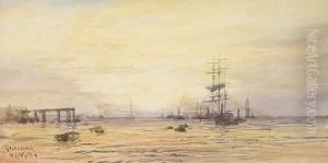 Shipping At Gravesend