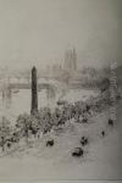 Cleopatra's Needle - view 1