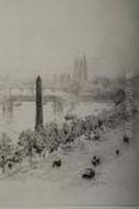 Cleopatra's Needle by William Lionel Wyllie