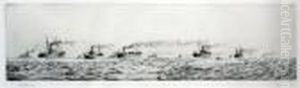 Gaff-rigged Racing In The Solent &amp; Convoy At Sea