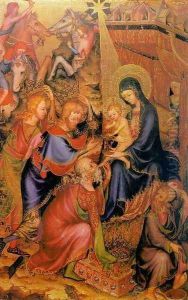 The Adoration of the Magi (Bargello Diptych) by Unknown Painter