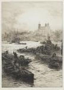 Tower Of London by William Lionel Wyllie