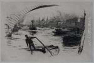 Thames Lighterman by William Lionel Wyllie