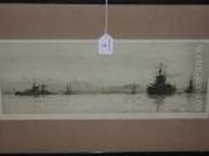 Battle Cruisers by William Lionel Wyllie