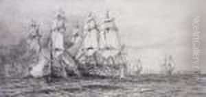 Trafalgar by William Lionel Wyllie