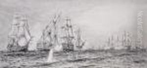 Trafalgar by William Lionel Wyllie