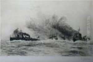 Motor Torpedo Boats by William Lionel Wyllie