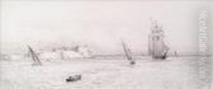 Rounding Theheadland by William Lionel Wyllie