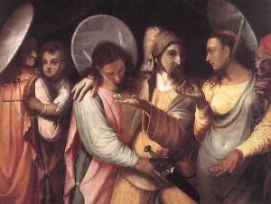 Scene from the Commedia dell'Arte by Unknown Painter