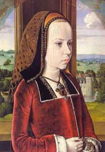 Portrait of Margaret of Austria (Portrait of a Young Princess) Portrait of Margaret of Austria (Portrait of a Young Princess)