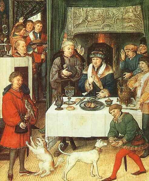 A Noble Lord Served by his Knights - view 1