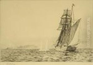 Vessel Atsea by William Lionel Wyllie