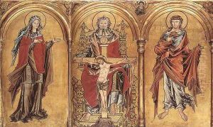 Altarpiece with the Mercy Seat 1260-70 by German Unknown Masters