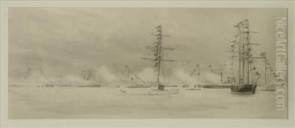 Spithead Review Monochrome - view 1