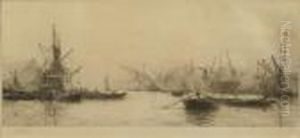 Port Oflondon by William Lionel Wyllie