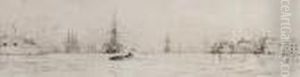 Shipping Off A Coastal Port