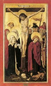 Crucifixion c. 1445 by German Unknown Masters