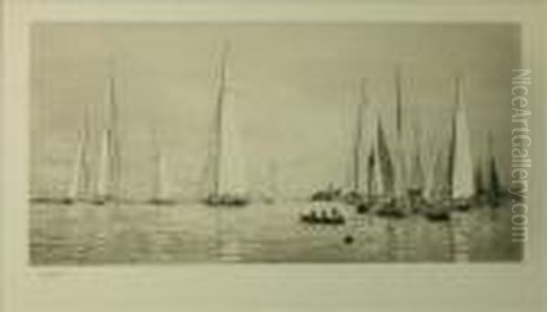 Yachtracing At Cowes - view 1