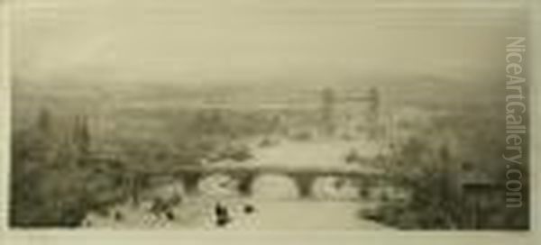 Londonand Tower Bridge On The River Thames - view 1