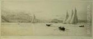 Yachtracing - Loch Long by William Lionel Wyllie