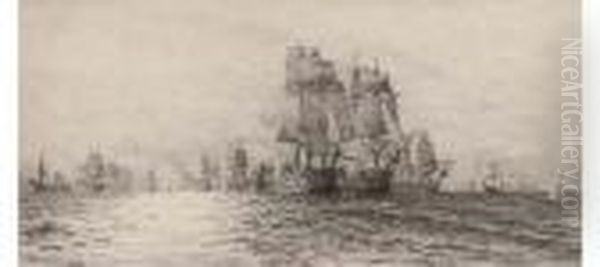 The Battle Of Trafalgar - view 1