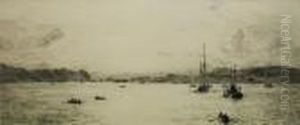 Yachts And Other Craft On The West Coast by William Lionel Wyllie