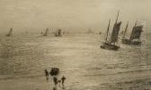 Mont St. Michel by William Lionel Wyllie