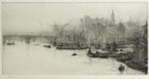 The Pool Of London by William Lionel Wyllie
