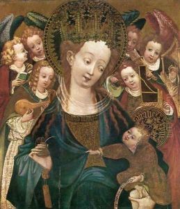 Virgin and Child with Angels c. 1420