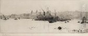 Greenwich by William Lionel Wyllie