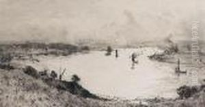 Rochester On The Medway by William Lionel Wyllie