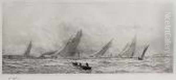 Yacht Racing In The Solent - view 1