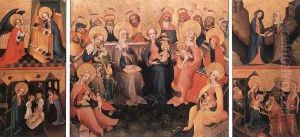 Triptych 1410-40 by German Unknown Masters