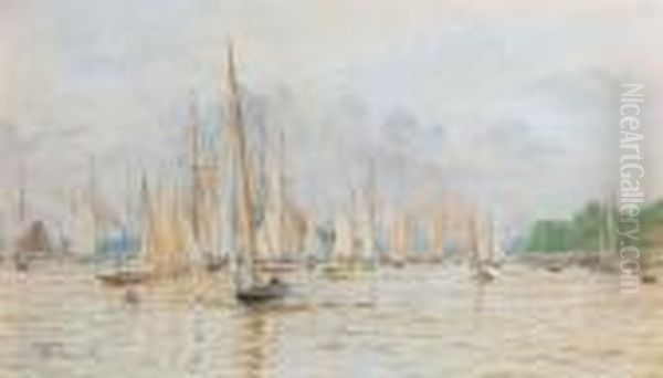 The Regatta At Kiel - view 1