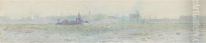 Thames Barge by William Lionel Wyllie