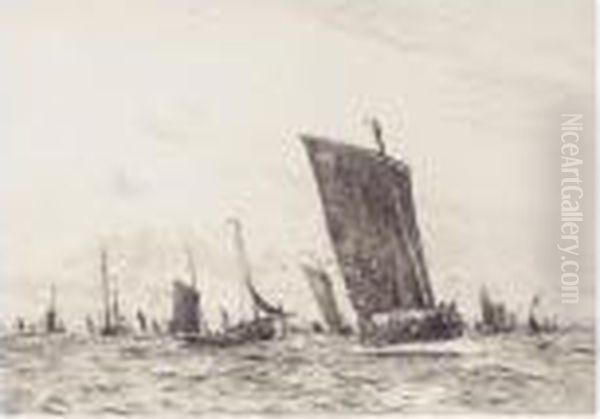 The Return Of The Fishing Fleet - view 1