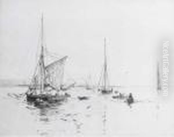 Yachts Returning To Harbour In A Light Breeze - view 1