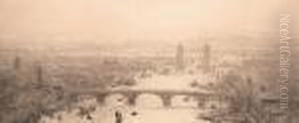 London And Tower Bridge - view 1