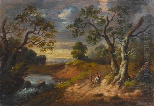 Landscape In The Evening - view 1