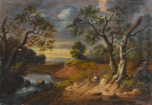 Landscape In The Evening