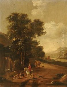 Landscapewith Horse Rider by Jan Wijnants