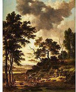 Landschaft Mit Heimkehrenden Hirten