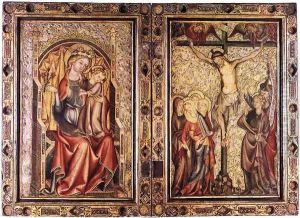 Diptych by German Unknown Masters