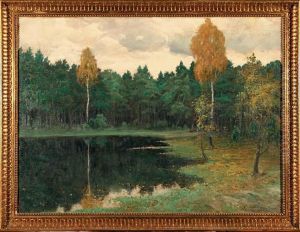 Staw W Lesie, 1917 R. Staw W Lesie, 1917 R.