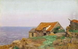 Bauernhaus Uber Dem Meer.