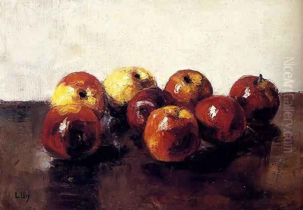 A Still Life Of Apples - view 1