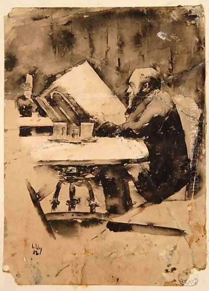 Man in Cafe, 1882 - view 1