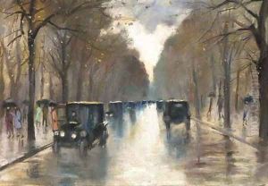 Berlin-Tiergarten by Lesser Ury